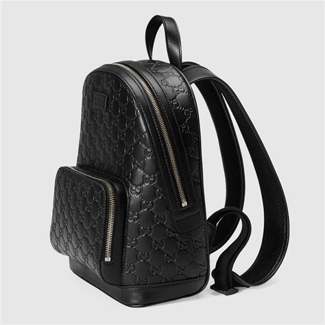 laptop backpack gucci|Gucci signature backpack.